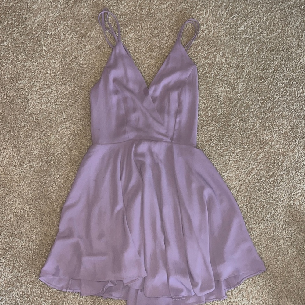 Urban outfitters purple mini dress